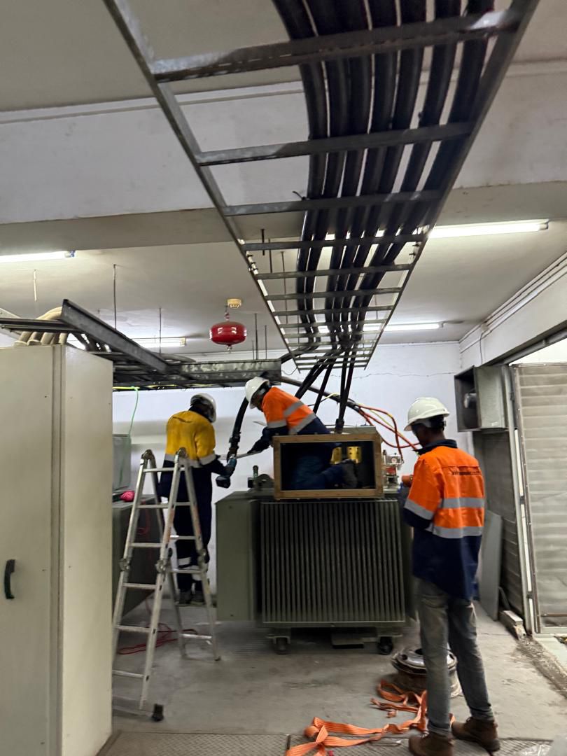 Milestone Achieved: Commissioning a 1.5 MVA ABB Hitachi Energy Dual-Transformer at Airtel Data Center (Dar es Salaam)